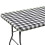 Elastic Fitted Tablecloth for 6ft Rectangular Table 30" x 1