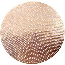 PVC hollow round placemats 15x15 inch