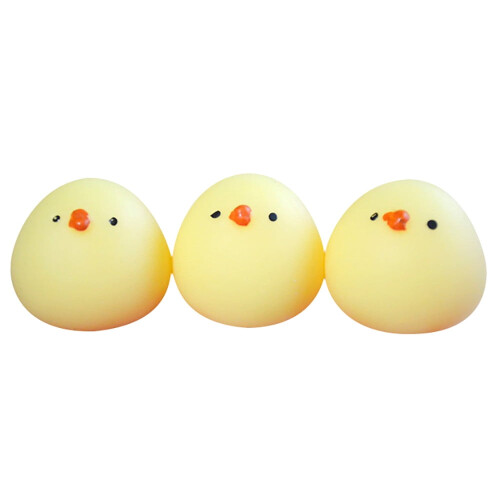 Squishy Stress Ball Yellow Chick Mini Toy 1 Pack