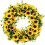 Sunflower Wreath Yellow Artificial 20 Inch 1