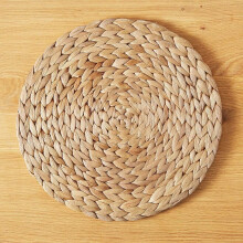 Round hyacinth placemat 4 pcs 14.6 inches