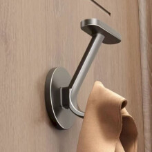 Wall Mounted Coat Hooks Alloy Bathroom Towel Hooks 6 Pack