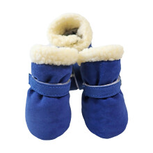 VISALY Winter Dog Cat Snow Boots Non-Slip Thick Plush