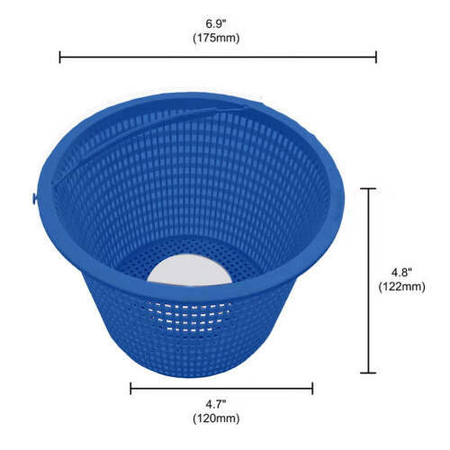 Pool Skimmer Basket Replacement Weighted Lockable