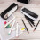 Clear waterproof makeup bags with zipper 6 pcs 7
