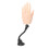 Silicone Nail Art Training Hand Model 18cm Bendable Joints with Suction Cup 2