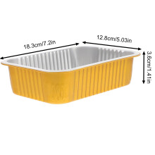 Aluminum Foil Pans Heavy Duty 25 pcs 750ml