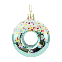 Donut Dessert Ornaments Set of 4, 3 inch