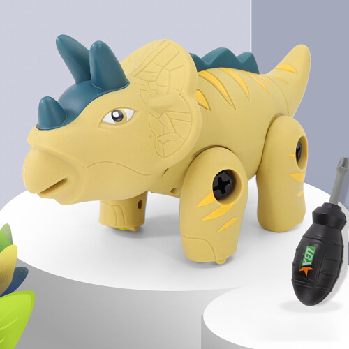 Dinosaur Toy Assembly Kit for Kids with Screws