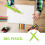 Wooden Pencil Drawing Writing Tool Green 2 pcs 2