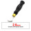 Professionele leerrandfrees 2,0 mm 7