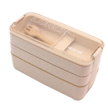 Leakproof Microwave-Safe Bento Box 900ml White