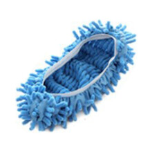 Mop Shoes Blue Washable Heads 1 Pair
