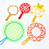 Bubble Wand Set for Kids - 6 Pieces Giant Bubbles 1
