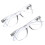 Reading Glasses Transparent Neon 2 Pairs 1