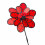 Kids toy double layer beetle wind spinner pinwheel 1
