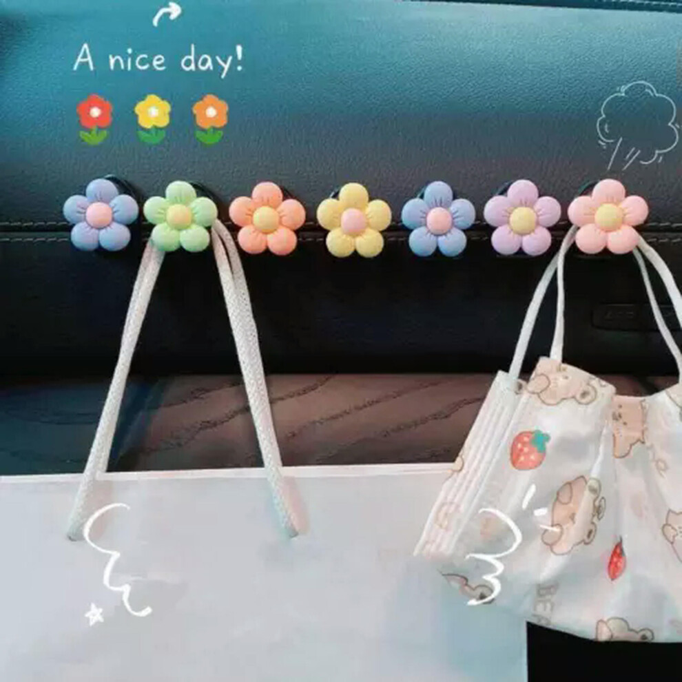 Automotive Flower Hook Green Interior Accessory 901175728556