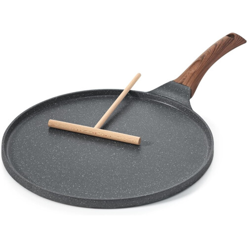 Nonstick Crepe Pan Granite Coating 10-Inch