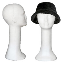 Wig Head Styrofoam Tall Female 1 Piece