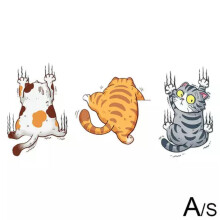 Cat vinyl decal sticker for car window 1 piece