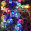 Moroccan LED light garland 2 meters 10 multicolor bulbs 5