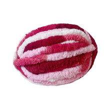 Polyester wool blend chunky yarn for crocheting and