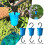 Moat Hooks for Hummingbird Feeders Plastic Metal 3 Pack 1