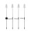 Christmas Solar Snowflake Stake Lights 4 pcs 30 in 1