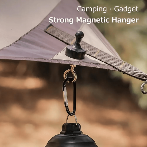 Camping-Magnethaken mit Karabiner (4er-Pack) 2