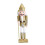 Wooden Christmas Nutcracker Soldier Figure Gold Decor 1 1