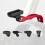 Bike Front Light Holder Aluminum Alloy Fork Mount 3