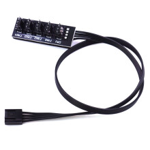 Winyuyby CPU fan hub splitter 40cm 4-pin Molex TX4 PWM