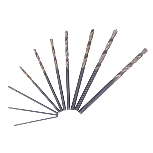 HSS Twist Drill Bit Set 0.8-3.0mm for Woodworking