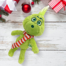 Green Monster Plush Doll Christmas Grinch Toy 12 inches