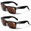 Men's Reading Sunglasses +2.75 2 Pairs 1