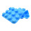Non-Stick Silicone Muffin Pan 24 Cup Blue 1