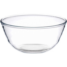 Transparent Glass Bowl High Borosilicate Microwave Safe 2.5L