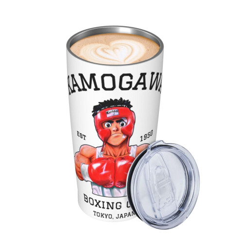 Hajime No Ippo20OZ Tumbler, Κούπα αυτοκινήτου ταξιδιού με μόνωση κενού από ανοξείδωτο ατσάλι, 2