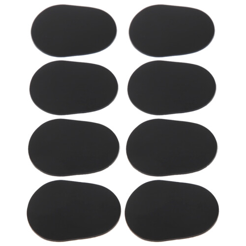 Saxophone mouthpiece patches black 0.8mm 8pcs