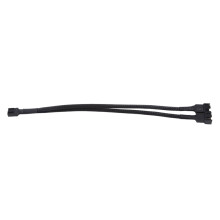 Winyuyby braided fan splitter cable 1-to-2 way