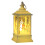 Christmas snow globe lantern 5.5 inches plastic 1