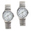 LEEYNEER quartz armbåndsur med lysende store tal, 2 stk. 5
