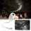 2-in-1 Star Projector Night Light with Touch Control Adjustable Brightness USB Portable Starry Sky 4