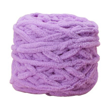 Cotton knitting yarn ball soft chunky woven