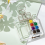 Reisverfpalet set, acryl mini met clips 2