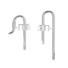 Aquarium Lily Pipe Filter Inflow Outflow Stainless Steel
