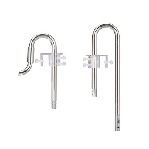 Aquarium Lily Pipe Filter Inflow Outflow Stainless Steel