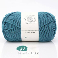 TRIEIY cotton yarn soft hand-knitting 100g