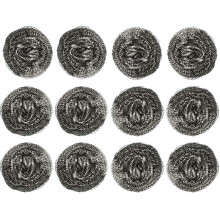 Stainless Steel Kitchen Scouring Pads 12 Pack