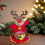 Christmas snowman candy box with Santa decor 6